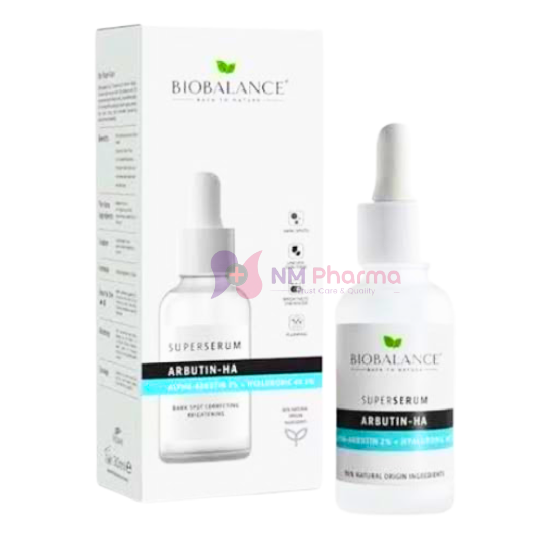 Bio Balance Arbutin-HA Alpha-Arbutine 2% & Hyaluronic-4D 2% Super Serum