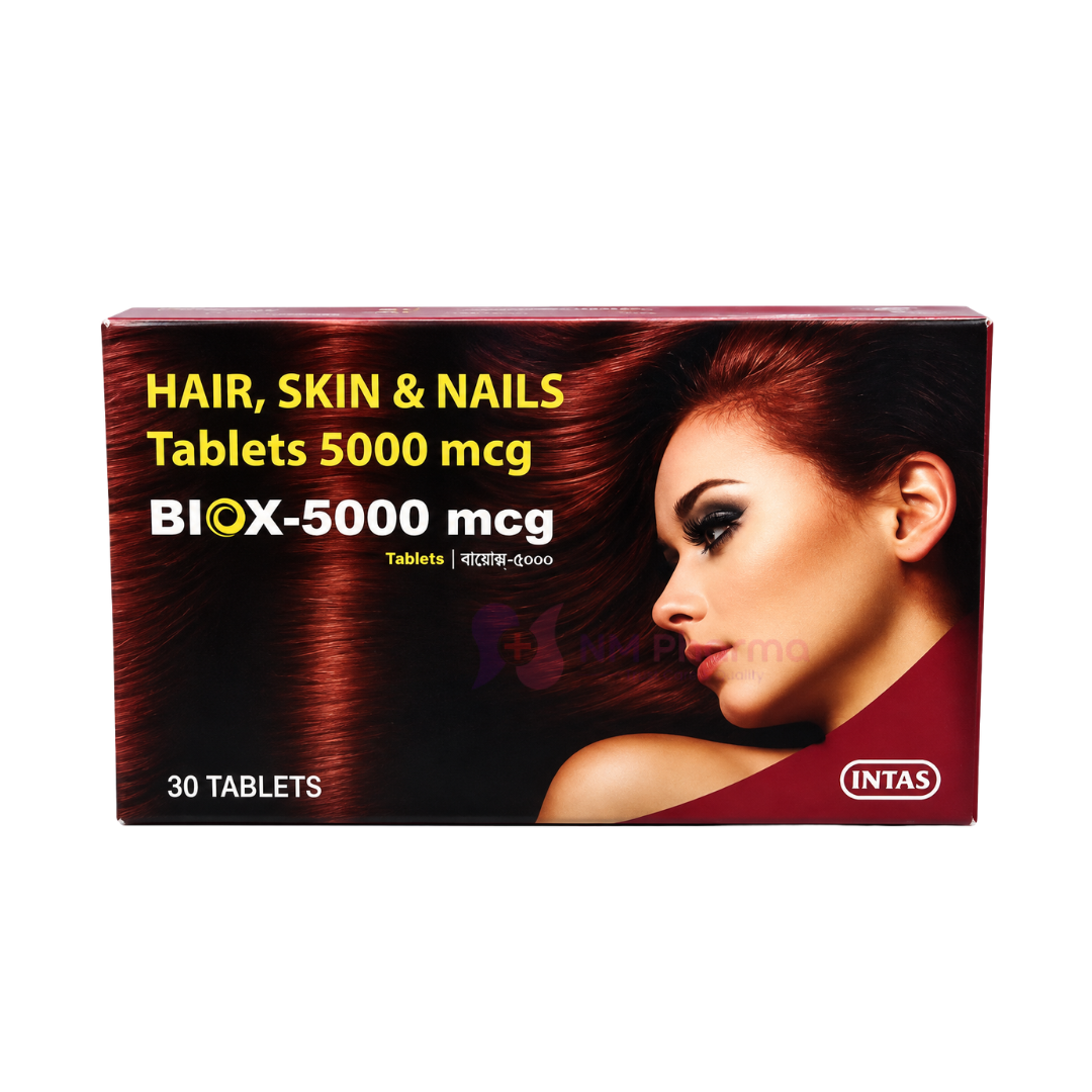 Biotin-Biox 5000 mcg tablet