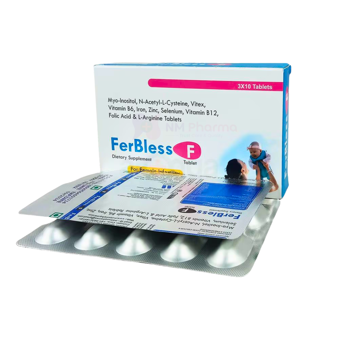 Ferbless F Infertility tablet
