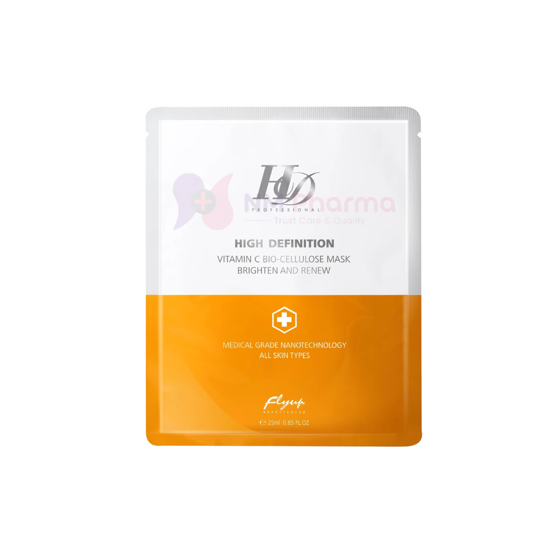 Fly Up HD Vitamin C Bio-cellulose Mask (25mlpcs)