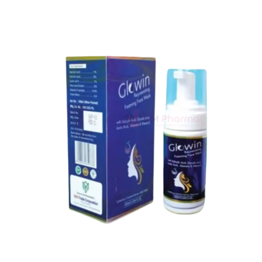 GLOWIN FOAMING FACE WASH 100 GM