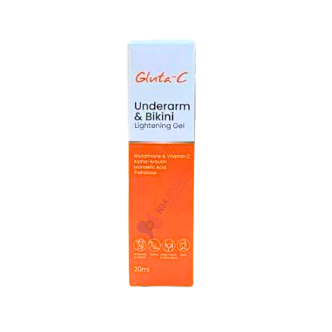 Gluta-C Underarm & Bikini Skin Whitening Gel (20ml)