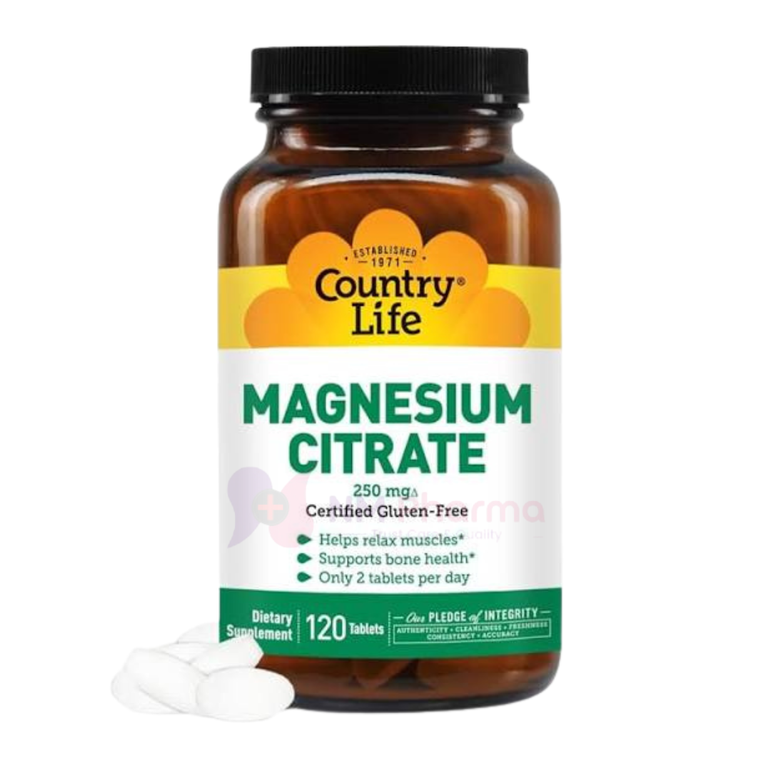 Magnesium Citrate 250mg Tablets
