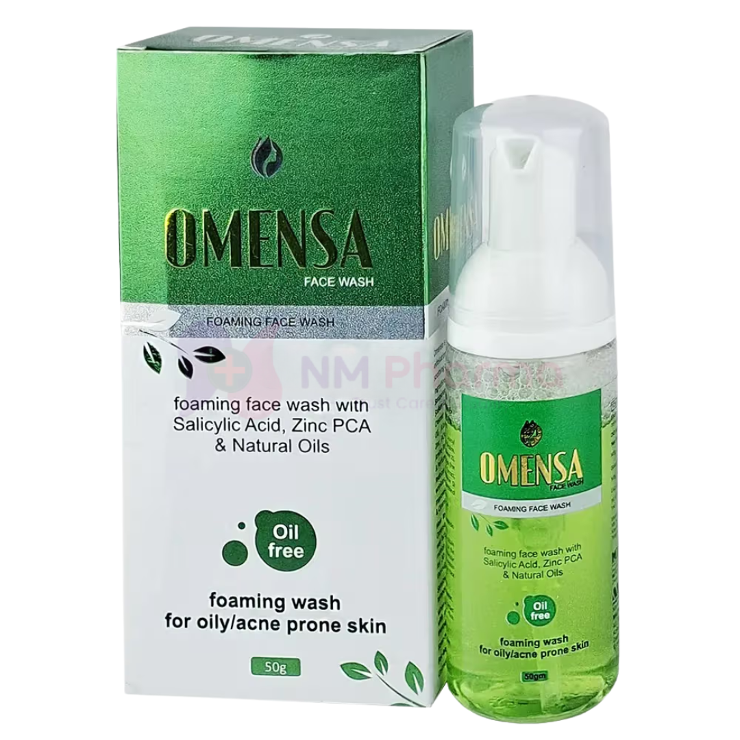 Omensa foaming face wash
