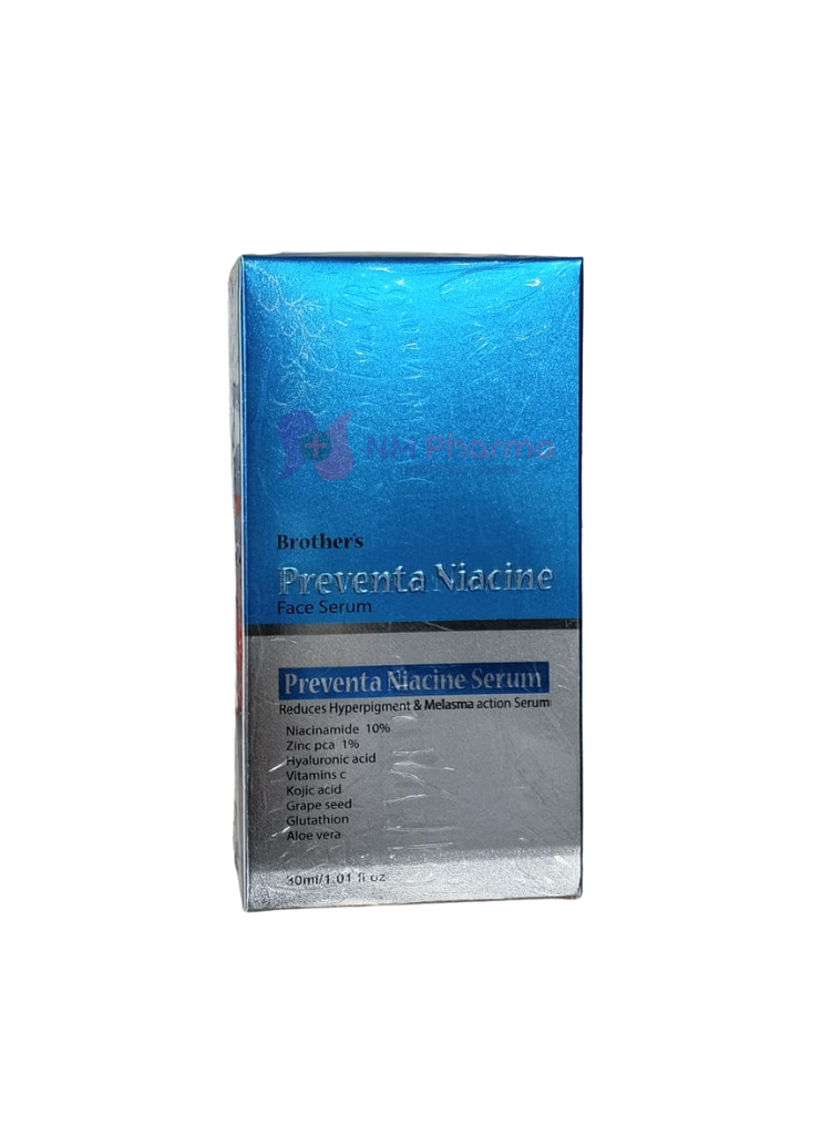 Preventa Niacine Face Serum is dermatologist-loved for being highly effective yet gentle. They regulate oil, minimize enlarged pores, fade dark spots, and strengthen the skin's moisture barrier. Suitable for most skin types, they are generally used daily in both morning and evening routines.