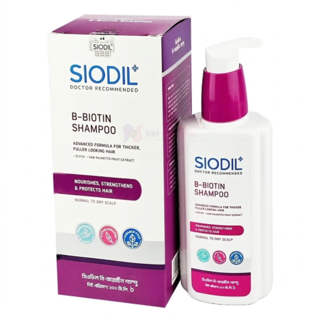 Siodil B Biotin Shampoo