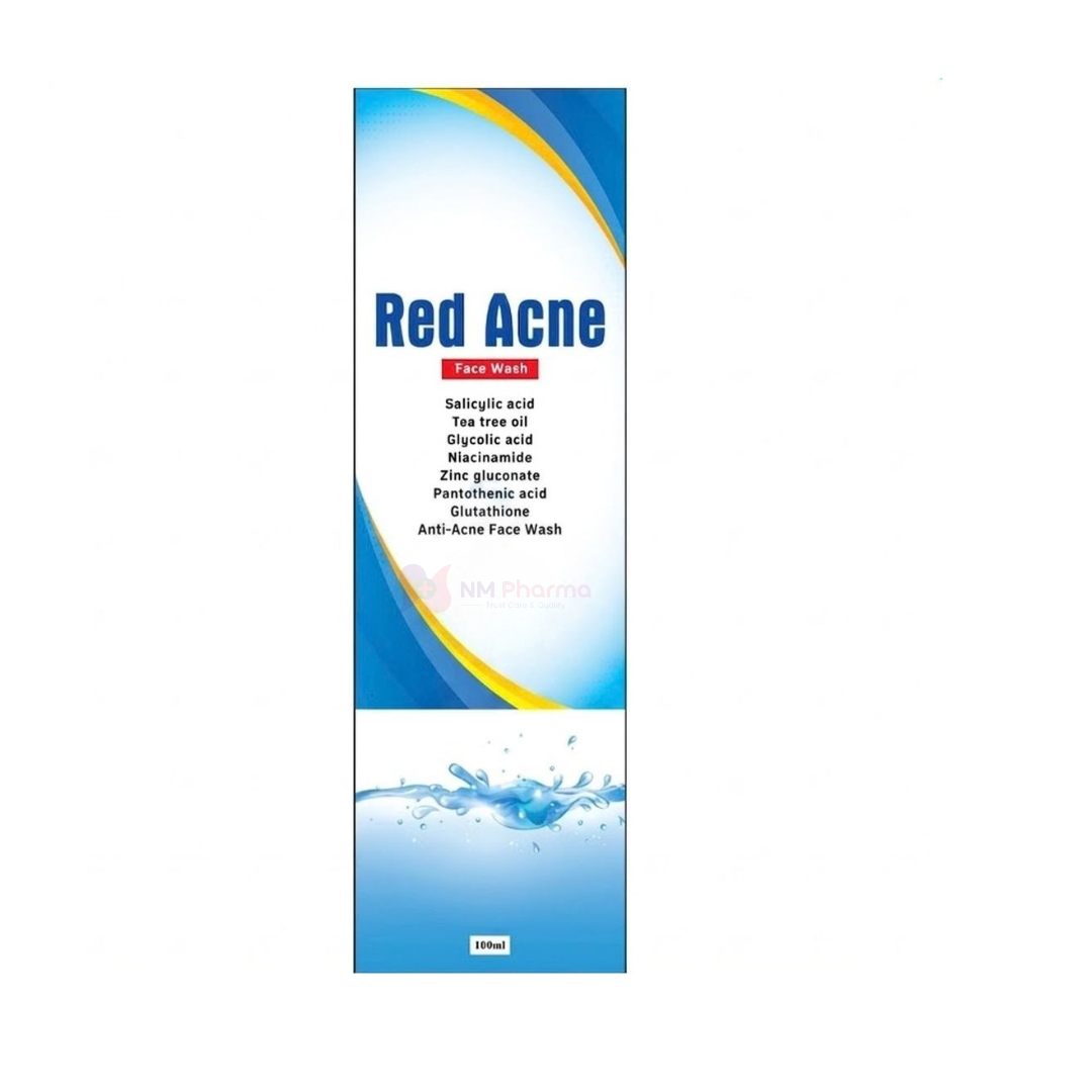red acne