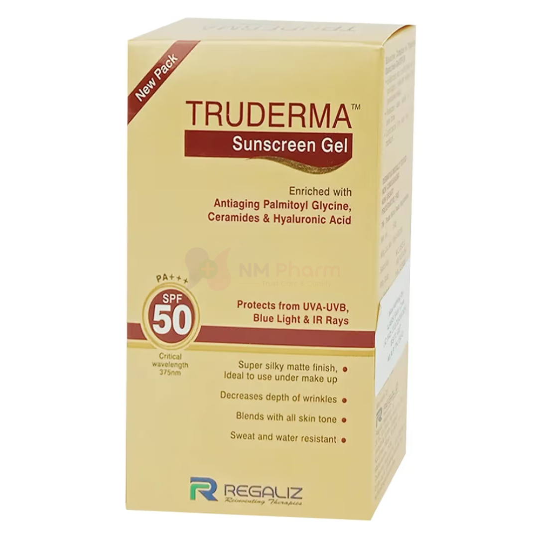 Truderma Sunscreen Gel (50 SPF)